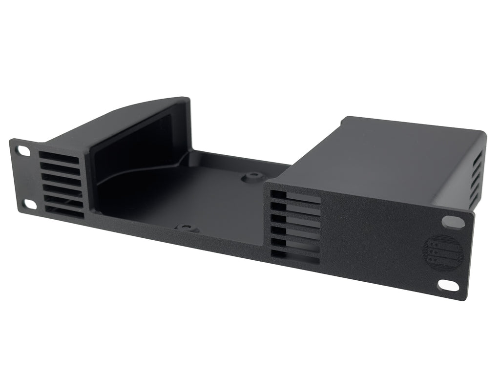 10" 1U Rack Shelf for Geekom A6 and A7 Mini PC w/o KVM Mounting