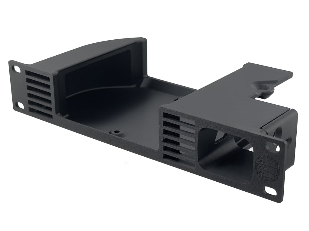 10" 1U Rack Shelf for Geekom A6/A7/A8 Mini PC with JetKVM Mounting
