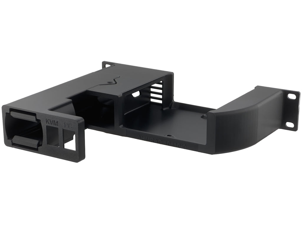 10" 1U Rack Shelf for Geekom A6/A7/A8 Mini PC with JetKVM Mounting