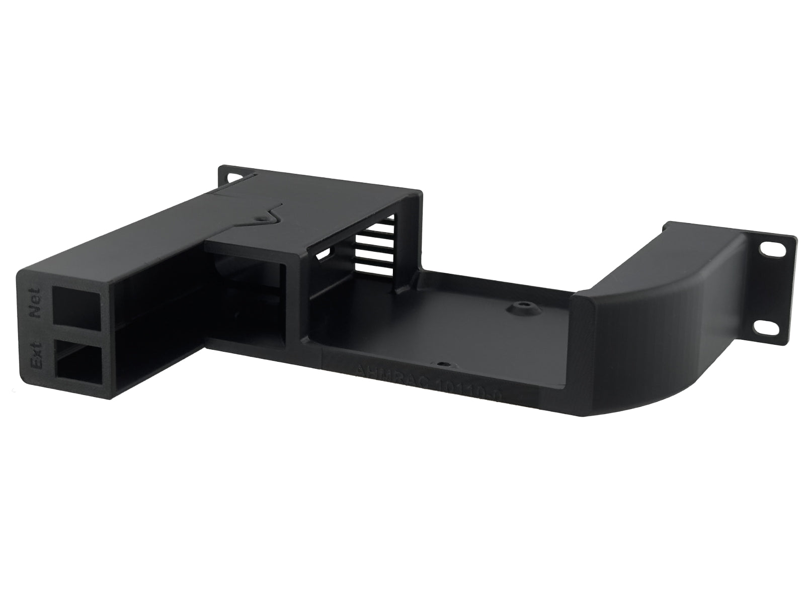10" 1U Rack Shelf for Geekom A6/A7/A8 Mini PC with JetKVM Mounting