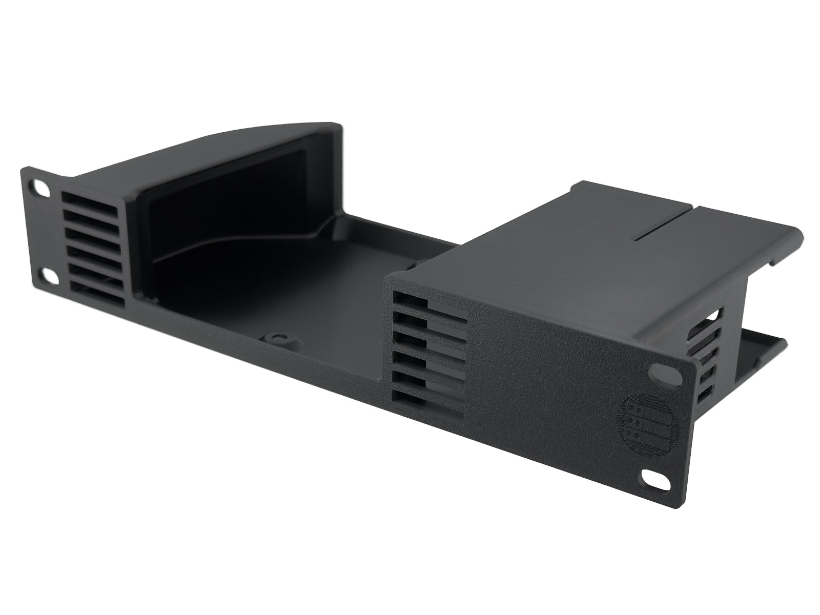 10" 1U Rack Shelf for Geekom A6 and A7 Mini-PC with NanoKVM Full Mounting