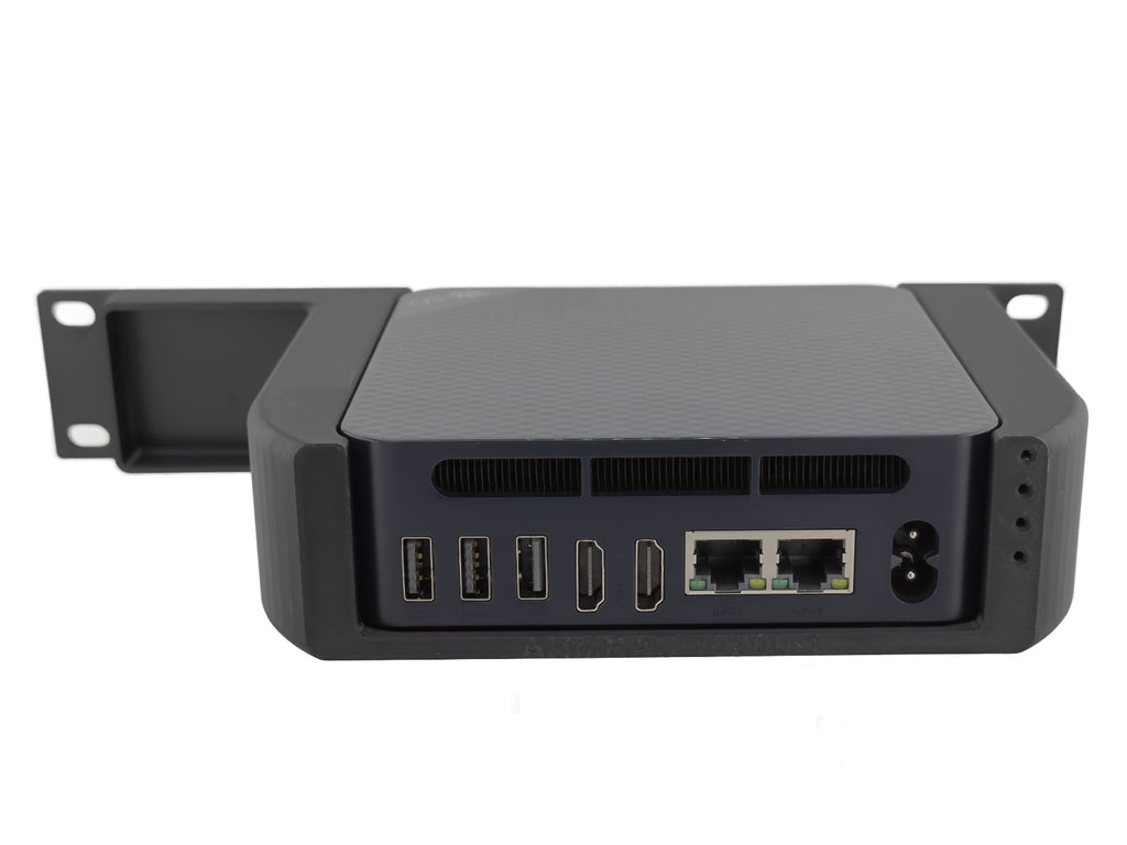 10" 1U Rack Shelf for Beelink EQ13/EQ14 Mini PC w/o KVM