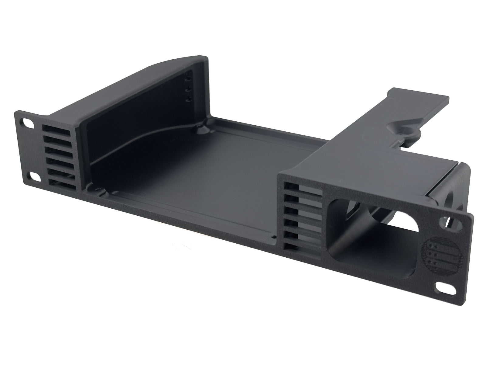 10" 1U Rack Shelf for Beelink EQ13/EQ14 Mini PC with JetKVM Mounting