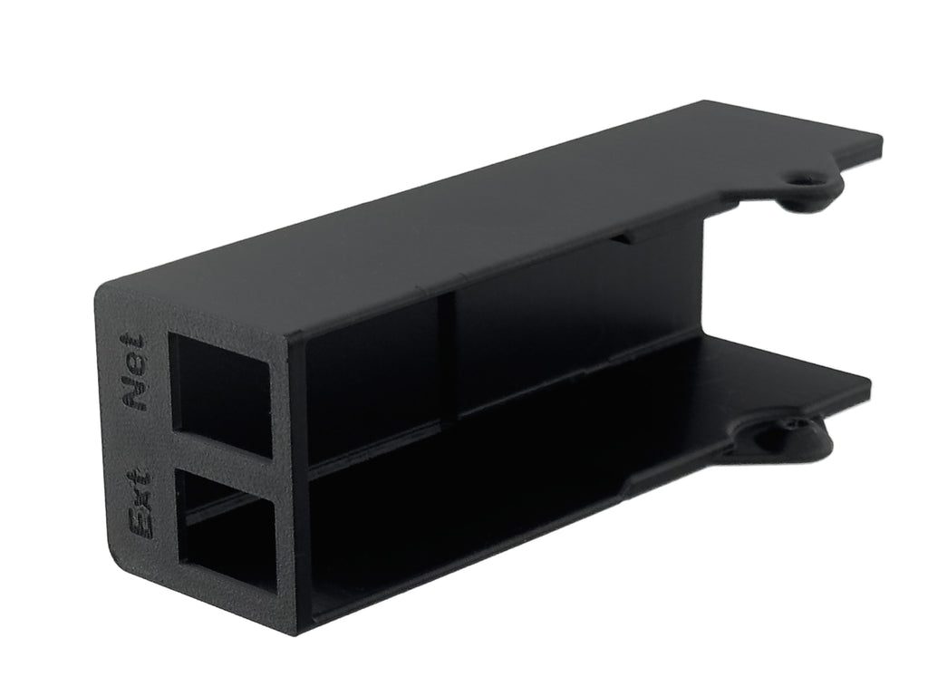 10" 1U Rack Shelf for Beelink EQ13/EQ14 Mini PC with JetKVM Mounting