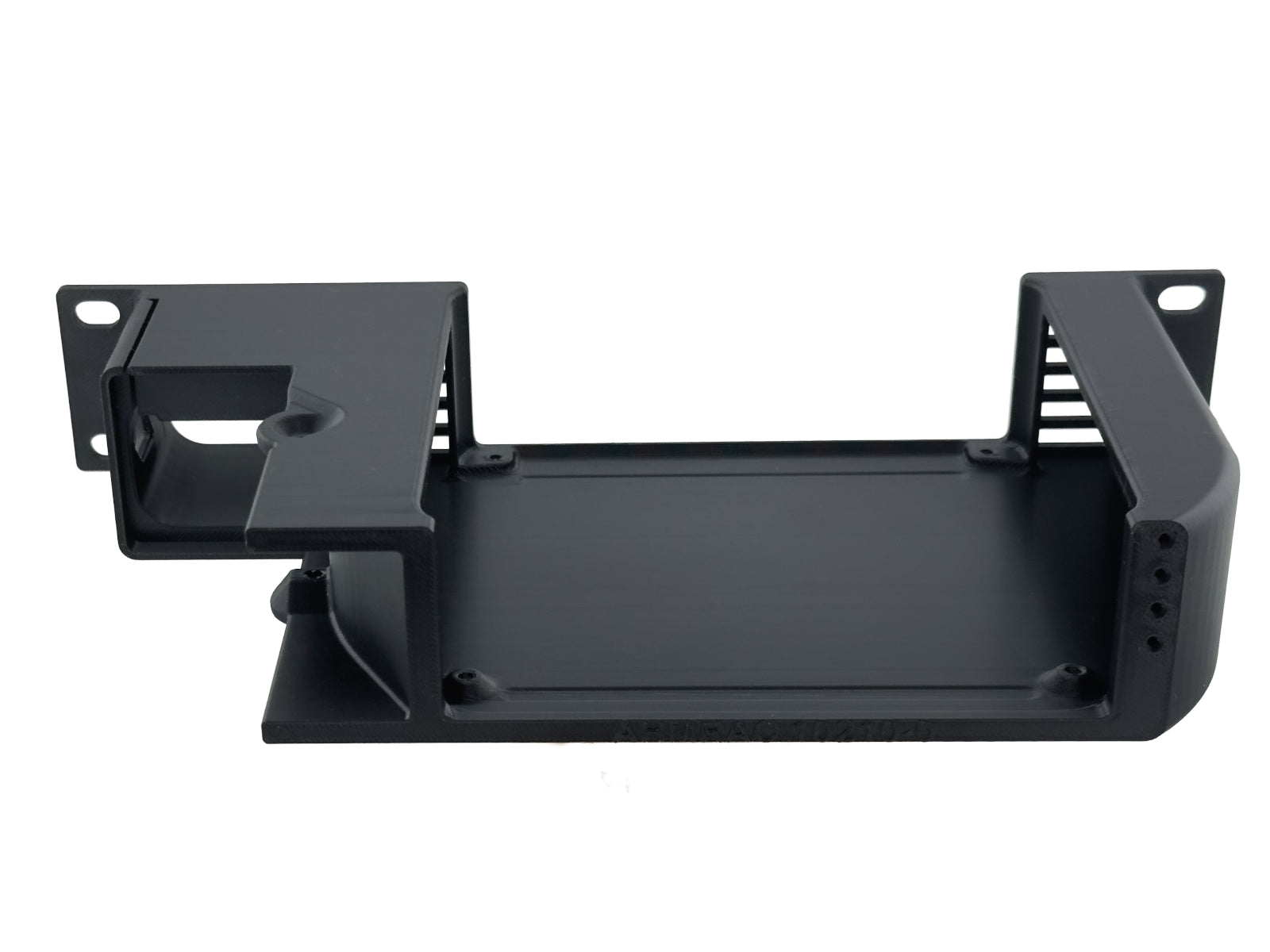 10" 1U Rack Shelf for Beelink EQ13/EQ14 Mini PC with JetKVM Mounting