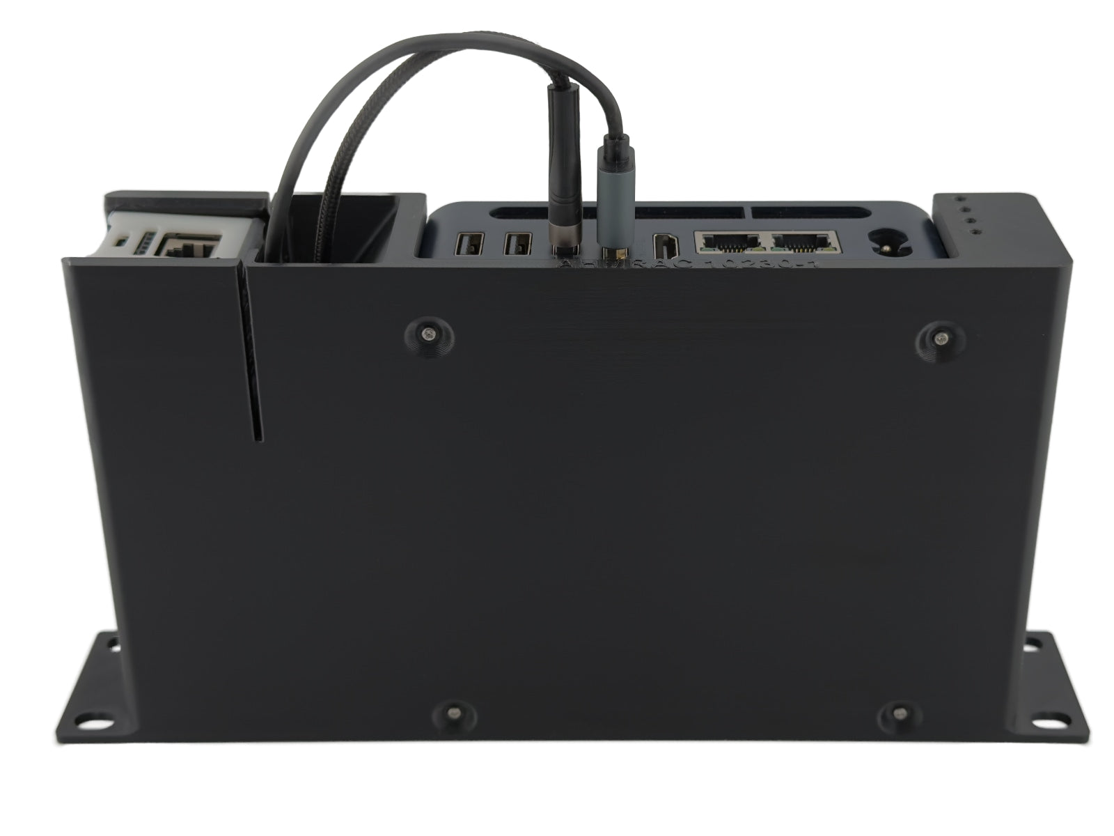 10" 1U Rack Shelf for Beelink EQ13/EQ14 Mini PC with NanoKVM Full Mounting