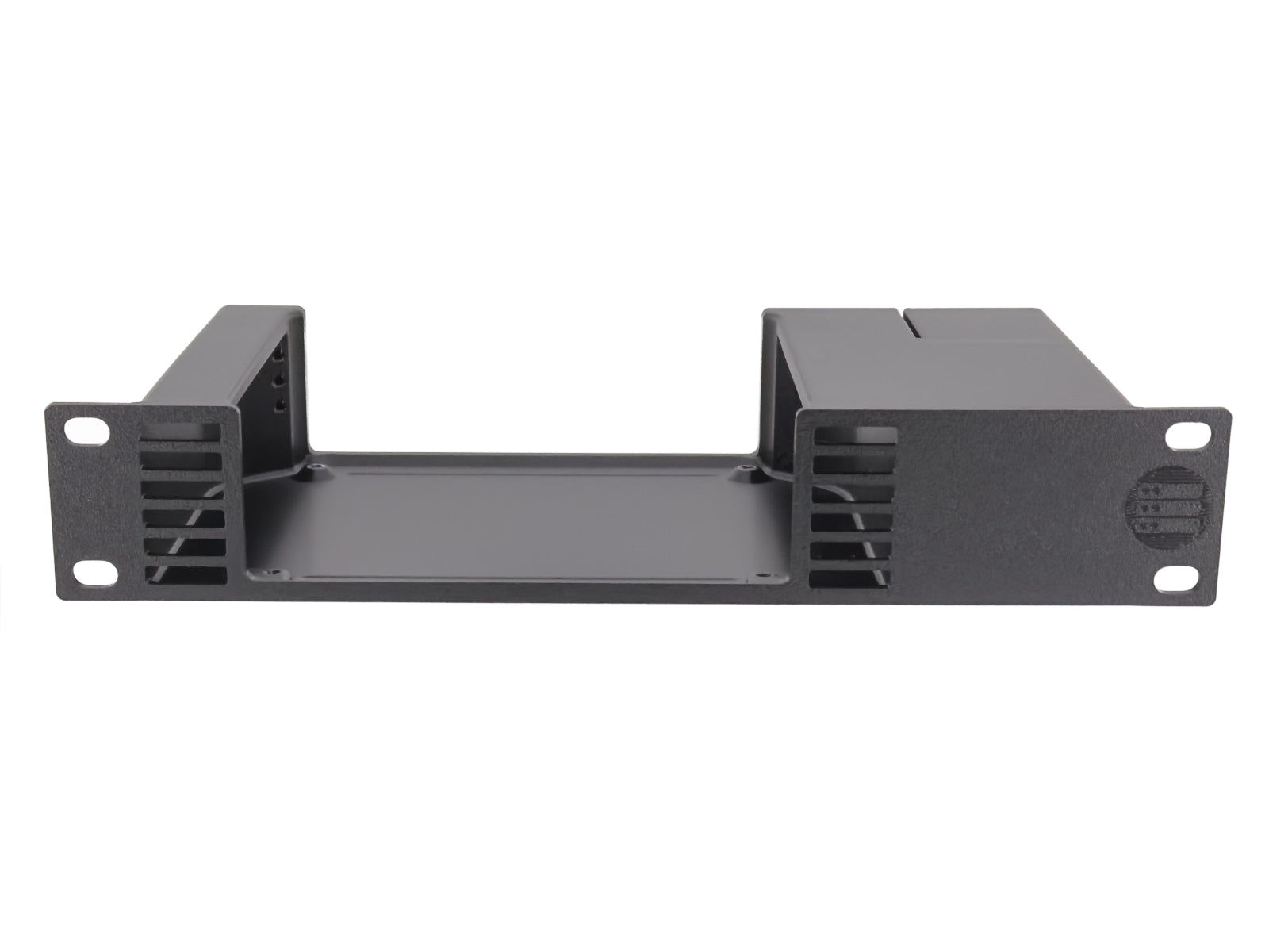 10 Inch 1U Rack Shelf for BeeLink EQ13/EQ14 Mini PC with NanoKVM Full Mounting