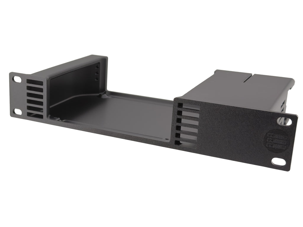 10" 1U Rack Shelf for Beelink EQ13/EQ14 Mini PC with NanoKVM Full Mounting