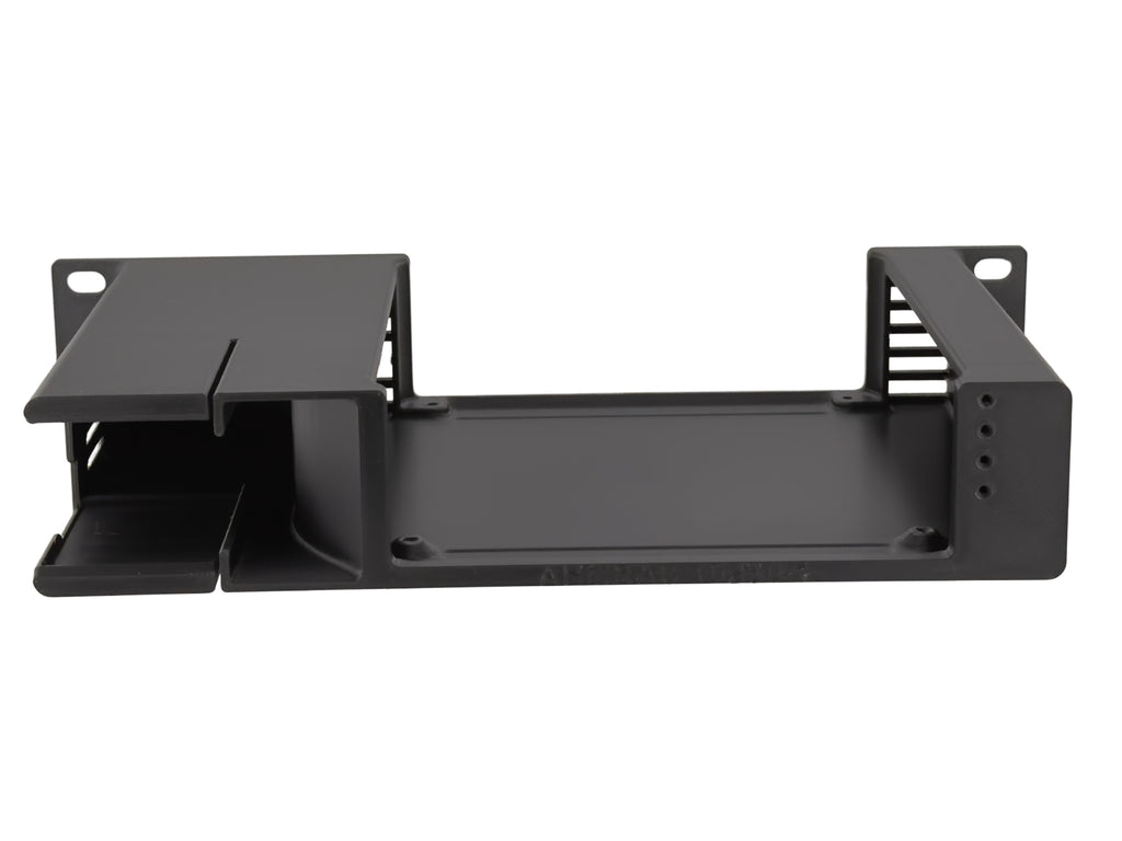 10" 1U Rack Shelf for Beelink EQ13/EQ14 Mini PC with NanoKVM Full Mounting