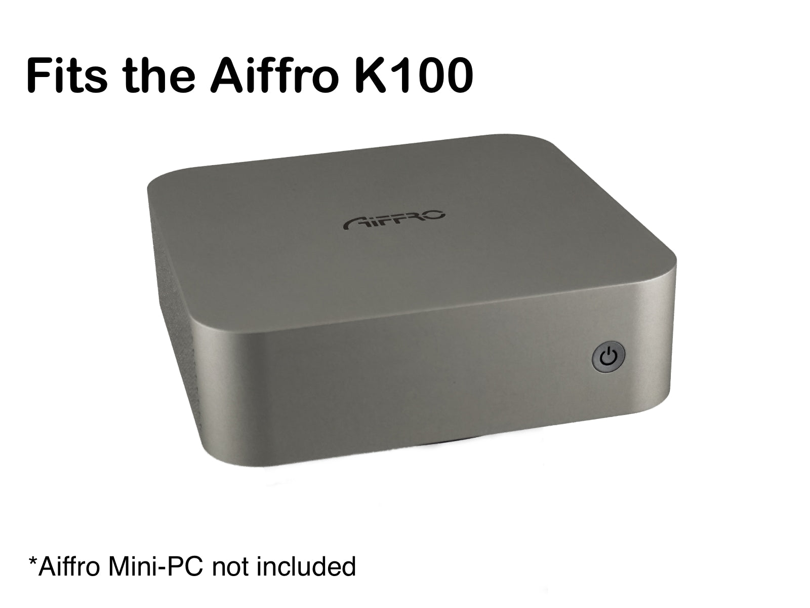 10" 1U Rack Shelf for Aiffro K100 Mini NAS with NanoKVM Full Mounting