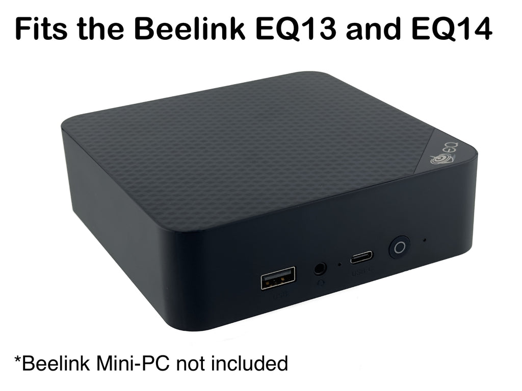 10" 1U Rack Shelf for Beelink EQ13/EQ14 Mini PC w/o KVM