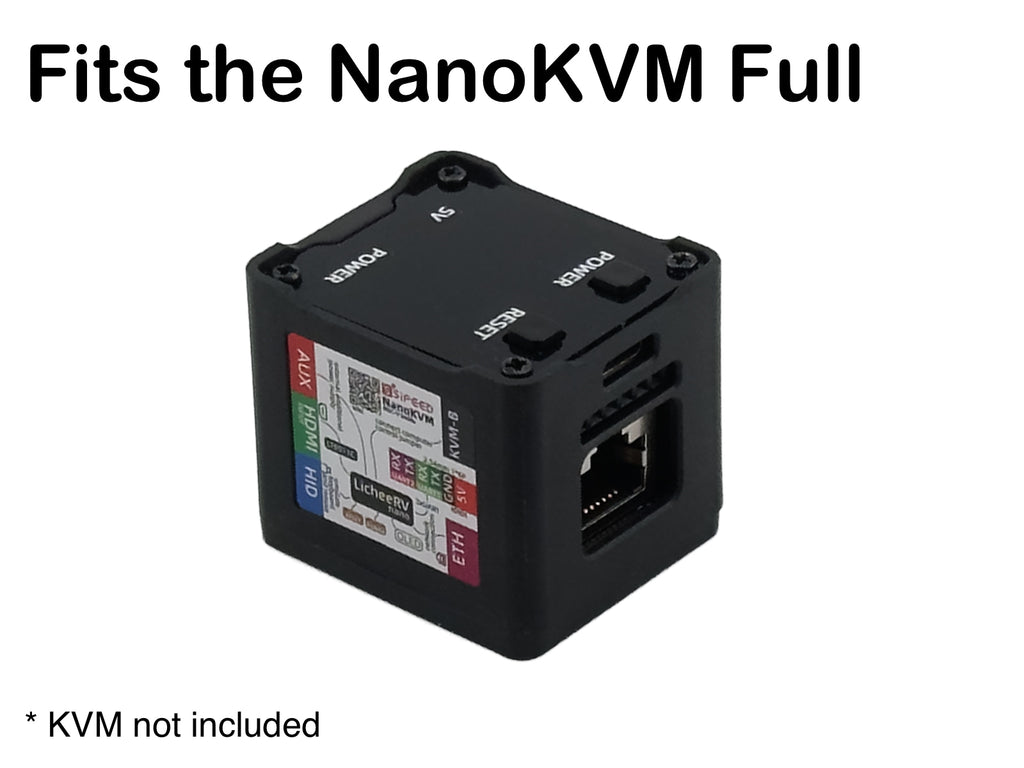 10" 1U Rack Shelf for Geekom A6 and A7 Mini-PC with NanoKVM Full Mounting